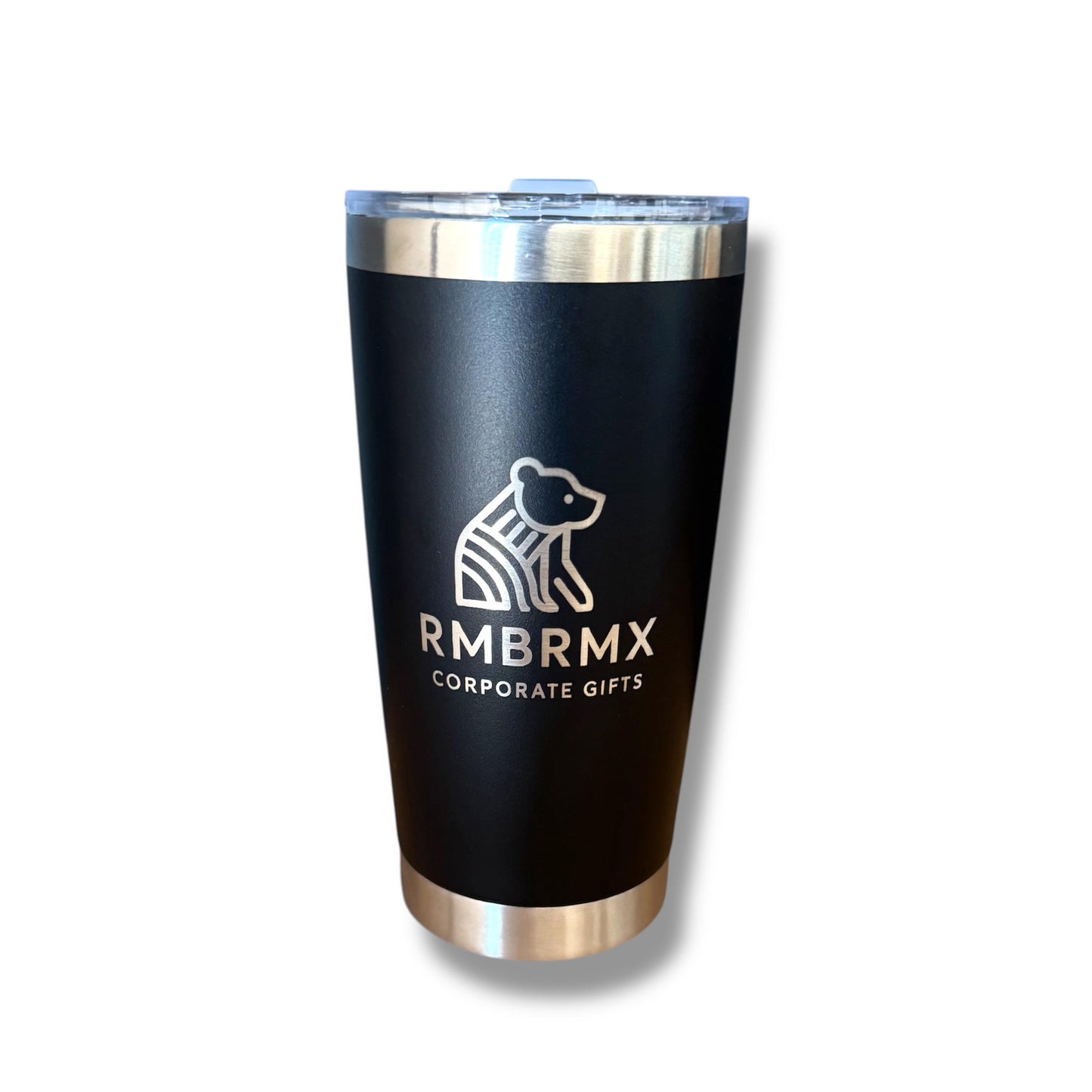 Termo de 20 oz con grabado láser y popote de aluminio