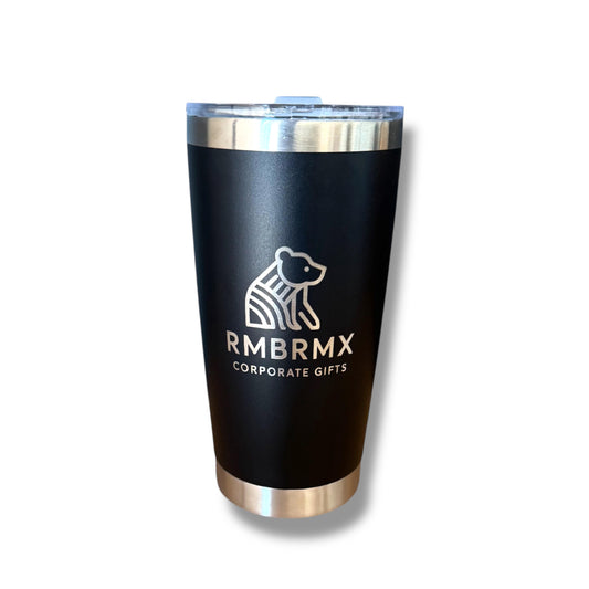 Termo de 20 oz con grabado láser y popote de aluminio